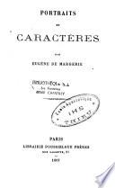 Portraits et caractères