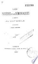 Possédés et démoniaques à Genève au XVIIe siècle
