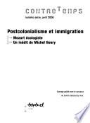 Postcolonialisme et immigration