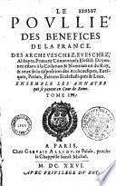 Pouillé des bénéfices de la France
