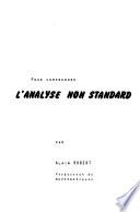 Pour comprendre l'analyse non standard