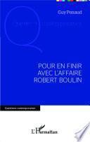 Pour en finir avec l'affaire Robert Boulin