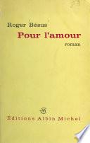 Pour l'amour