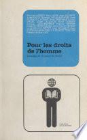 Pour les droits de l'homme