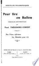 Pour lire en ballon