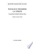 Pour que triomphe la vérité