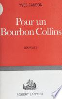 Pour un bourbon Collins
