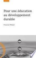 Pour une éducation au développement durable