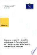 Pour une perspective pluraliste et tolérante de l'enseignement de l'histoire