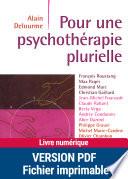 Pour une psychothérapie plurielle