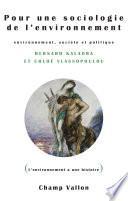 Pour une sociologie de l'environnement