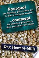 Pourquoi les Chrétiens qui ne paient pas la dime deviennent pauvres