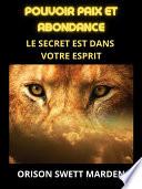 Pouvoir paix et abondance (Traduit)