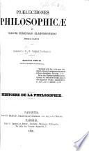 Prælectiones philosophicæ in majori Seminario Claromontensi primum habitæ. Auctore L. B., S. Sulpitii presbytero. Secunda editio recognita et emendata