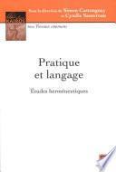 Pratique et langage