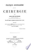 Pratique journalière de la chirurgie