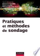 Pratiques et méthodes de sondage
