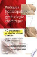 Pratiques homéopathiques en gynécologie-obstétrique