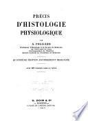 Précis d'histologie physiologique