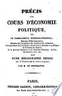 Précis d'un cours d'économie politique par le commandeur Pinheiro-Ferreira