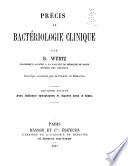 Précis de bactériologie clinique