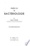 Précis de bactériologie