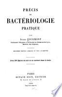 Précis de bactériologie pratique