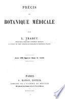 Précis de botanique médicale