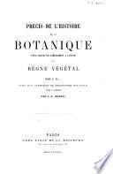 Précis de l'histoire de la botanique