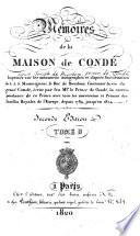 Prëcis de la vie de Louis Joseph de Bourbon, prince de Condé [rédigé par L. de Sévelinges]. Correspondance inédite de m le prince de Condé