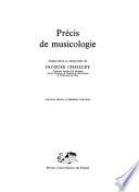 Précis de musicologie