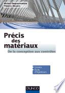 Précis des Matériaux - De la conception aux contrôles