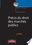 Précis du droit des marchés publics