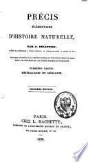 Precis Elementaire D'Histoire Naturelle