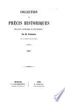 Précis historiques