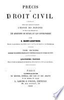 Precus de droit civil