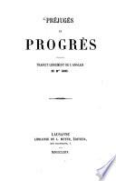 Préjugés et progrès