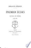 Premier écho
