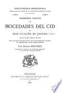 Première partie des Mocedades del Cid