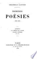 Première poésies, 1830-1845