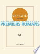 Premiers romans janvier 2021 - Éditions Gallimard