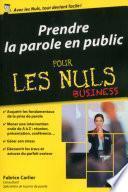Prendre la parole en public pour les nuls, édition poche