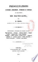 Préoccupations statistiques, géographiques, pittoresques et synoptiques du département des Hautes-Alpes
