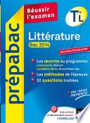 Prépabac Littérature Tle L bac 2014