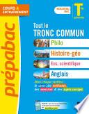 Prépabac Tout le tronc commun Tle générale - Bac 2023