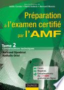 Préparation à l'examen certifié par l'AMF.