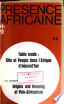 Présence Africaine