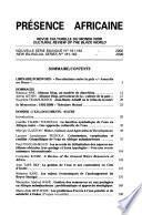 Présence Africaine