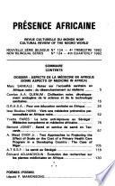 Présence Africaine