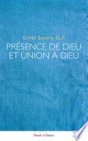 Présence de Dieu et union à Dieu
